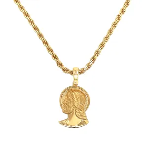 18KT Jesus Pendant