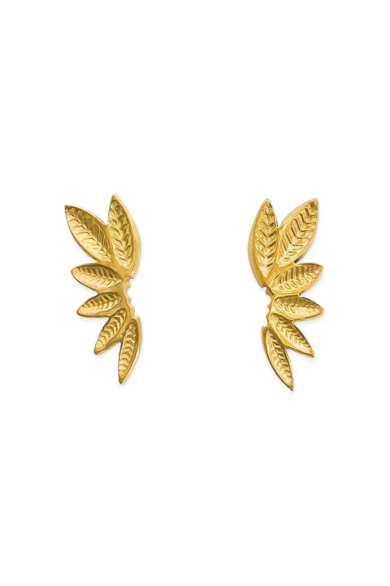 6 Leaf Stud Earrings