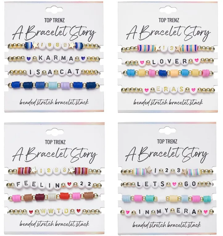 A Bracelet Story - Eras Edition Beaded Bracelets