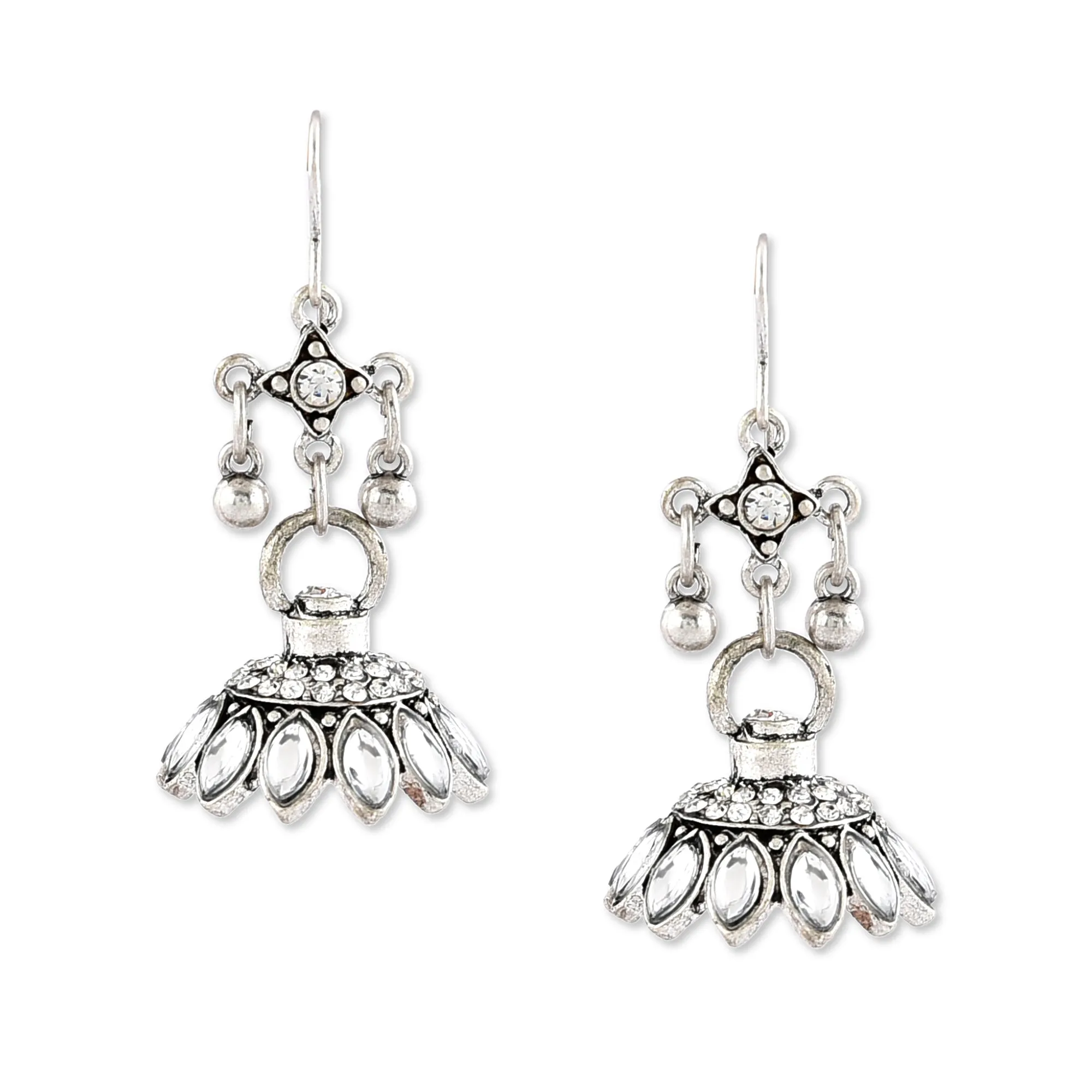 Accessorize London Gold Drop Pearl Earrings