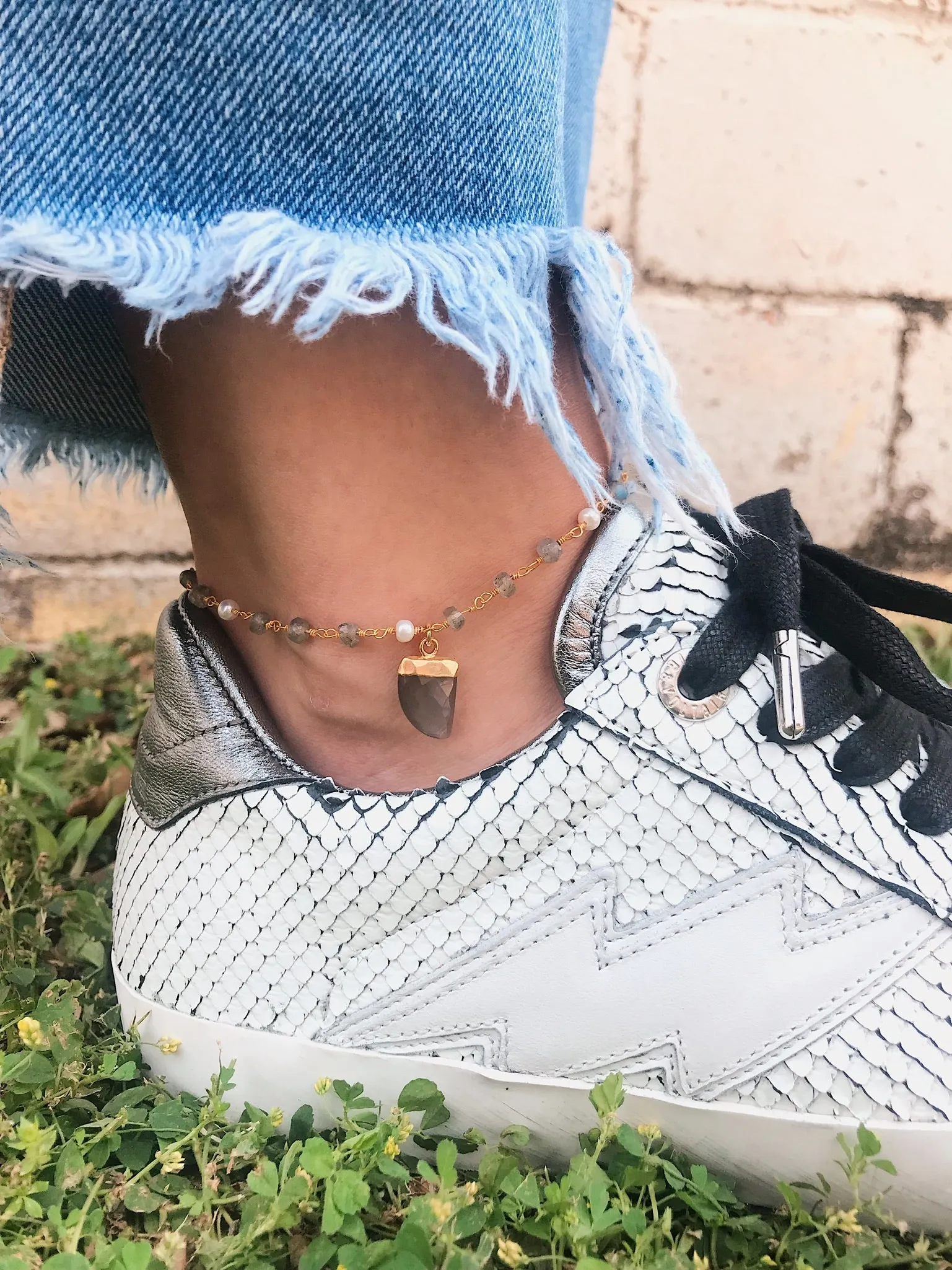 Anklet Charm // Gold