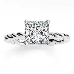 Balsam - Princess Moissanite Engagement Ring