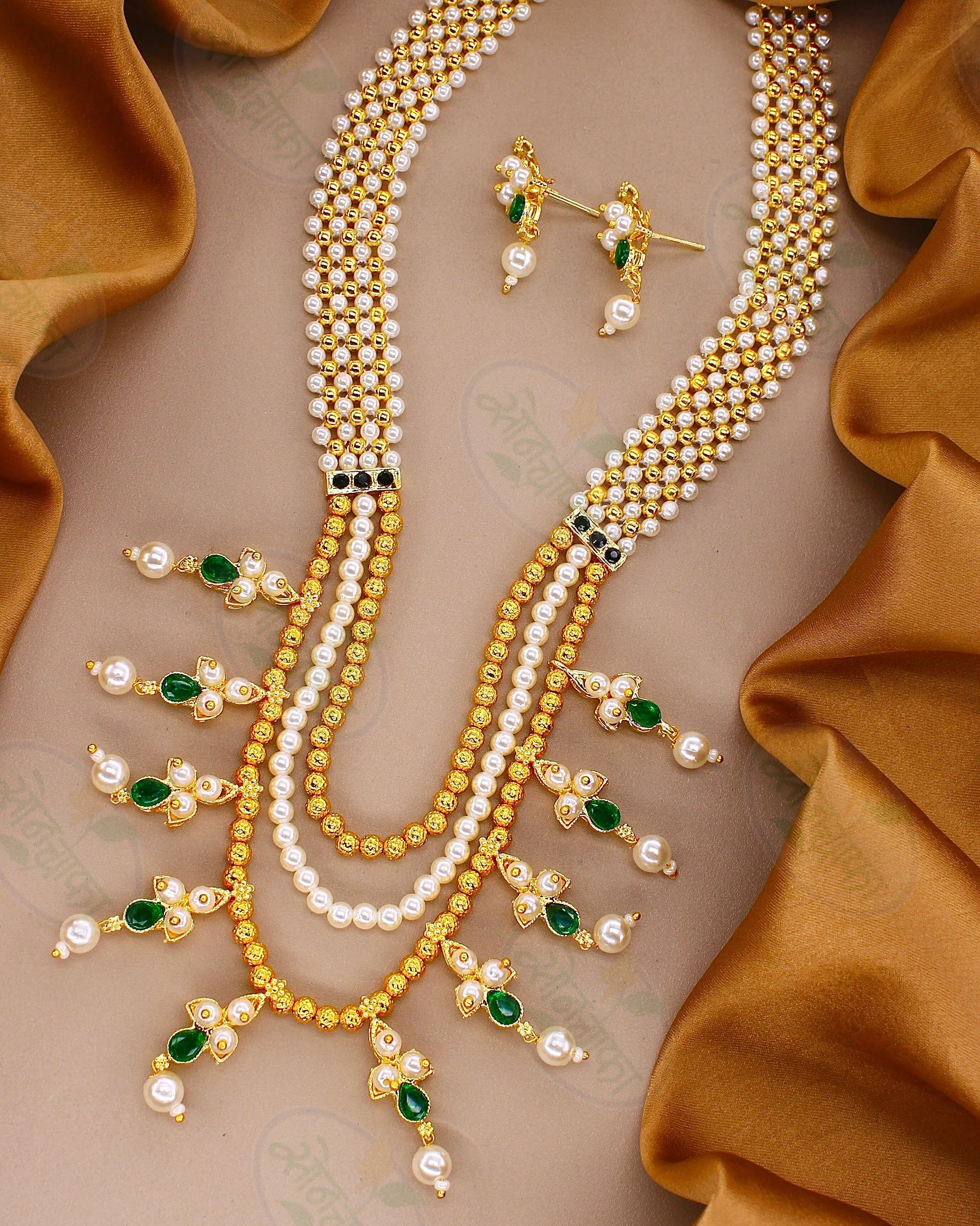 BEAUTIFUL DESIGNER PEARL NECKLACE