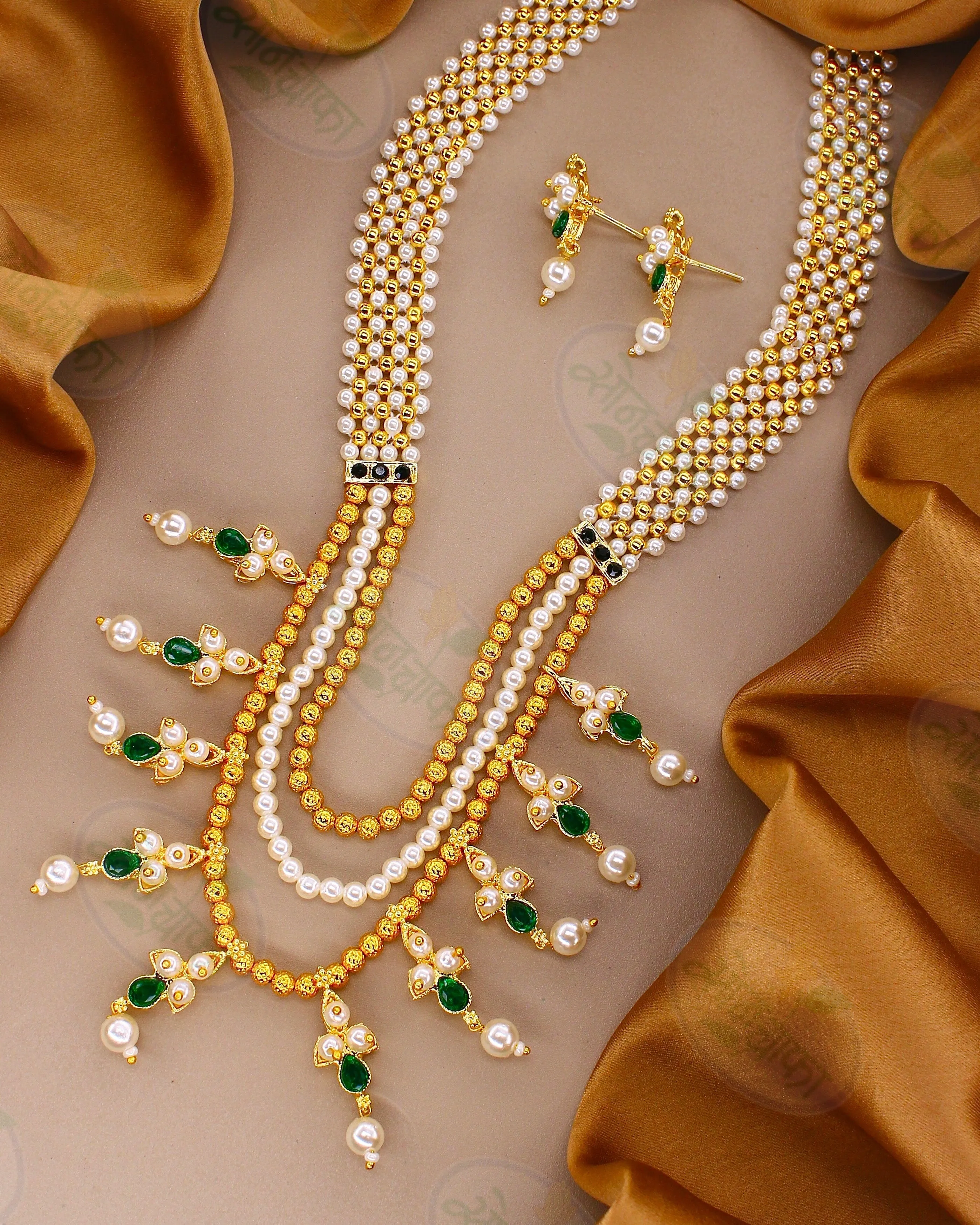 BEAUTIFUL DESIGNER PEARL NECKLACE