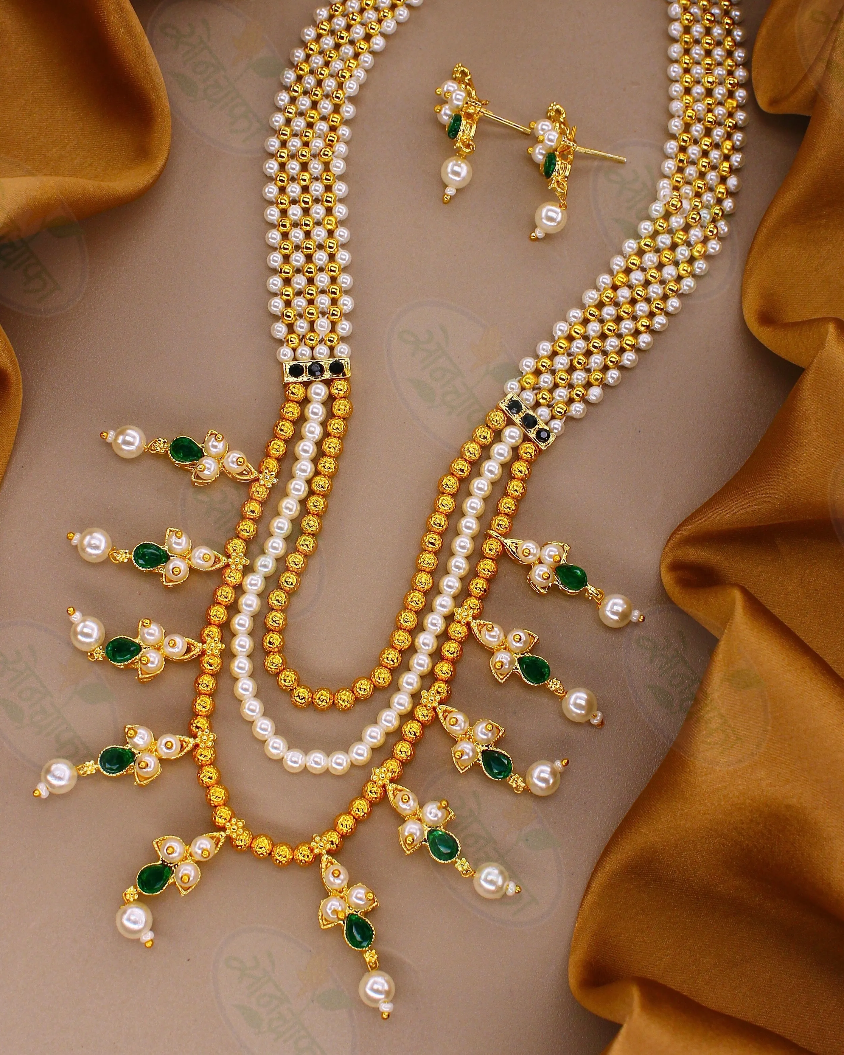 BEAUTIFUL DESIGNER PEARL NECKLACE