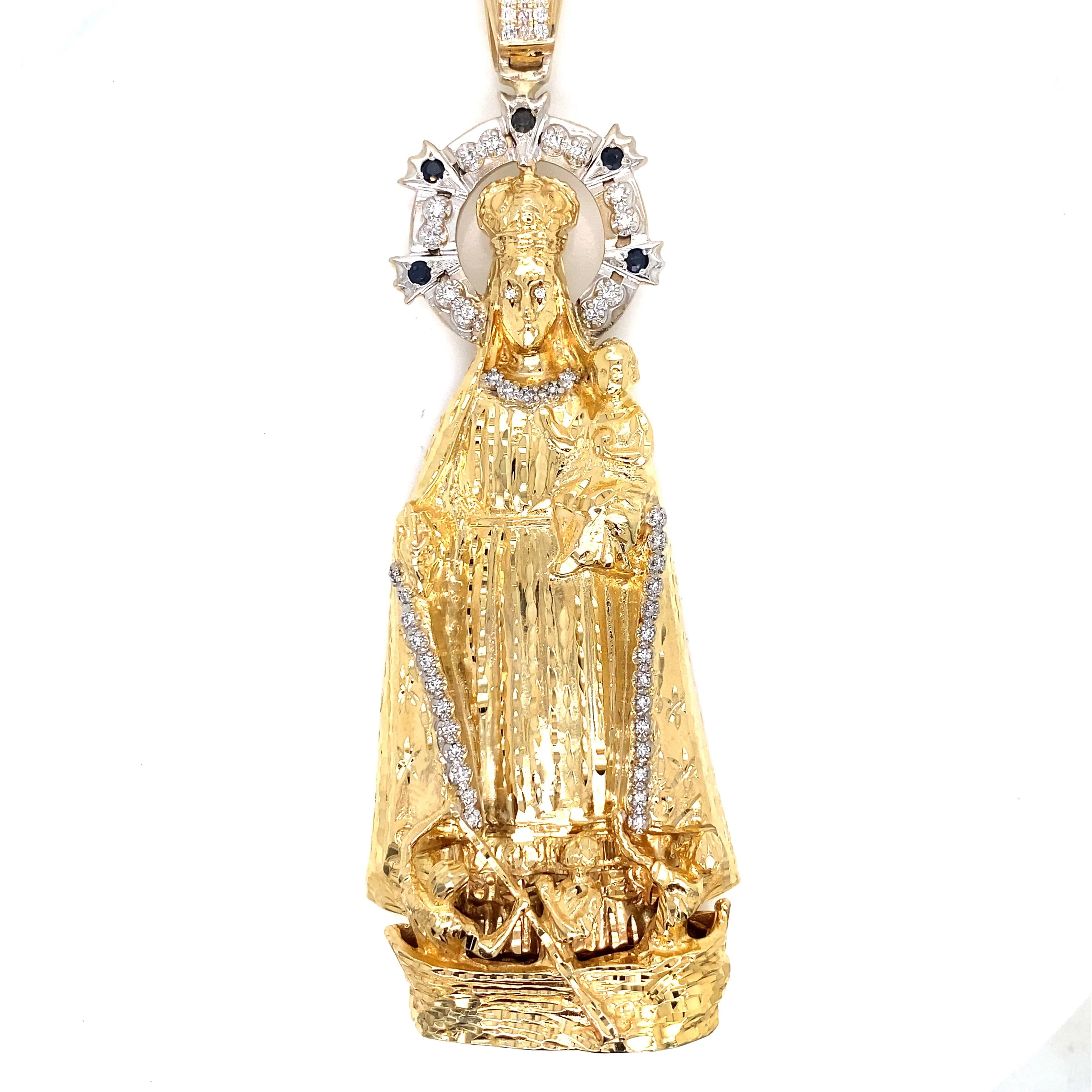 Caridad de Cobre Solid Pendant