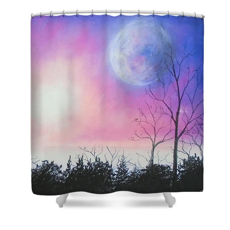 Celestial Tiddings  - Shower Curtain