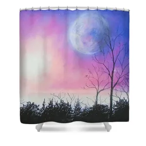 Celestial Tiddings  - Shower Curtain