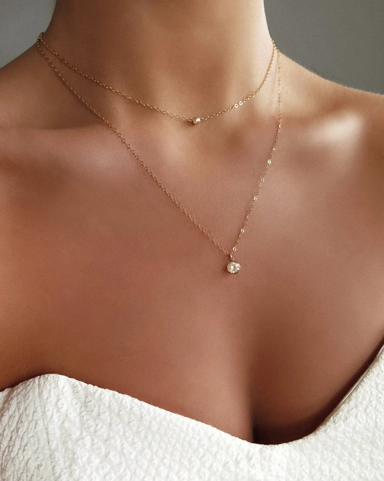 Classic Necklace  - 14k Yellow Gold Fill