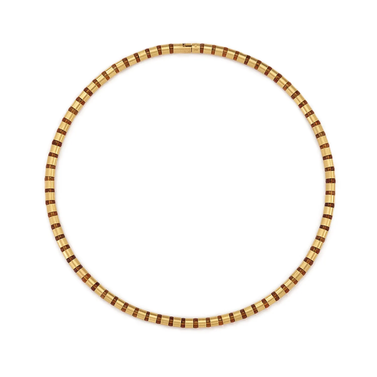 Cleopatra Gold Collier~5mm Citrine