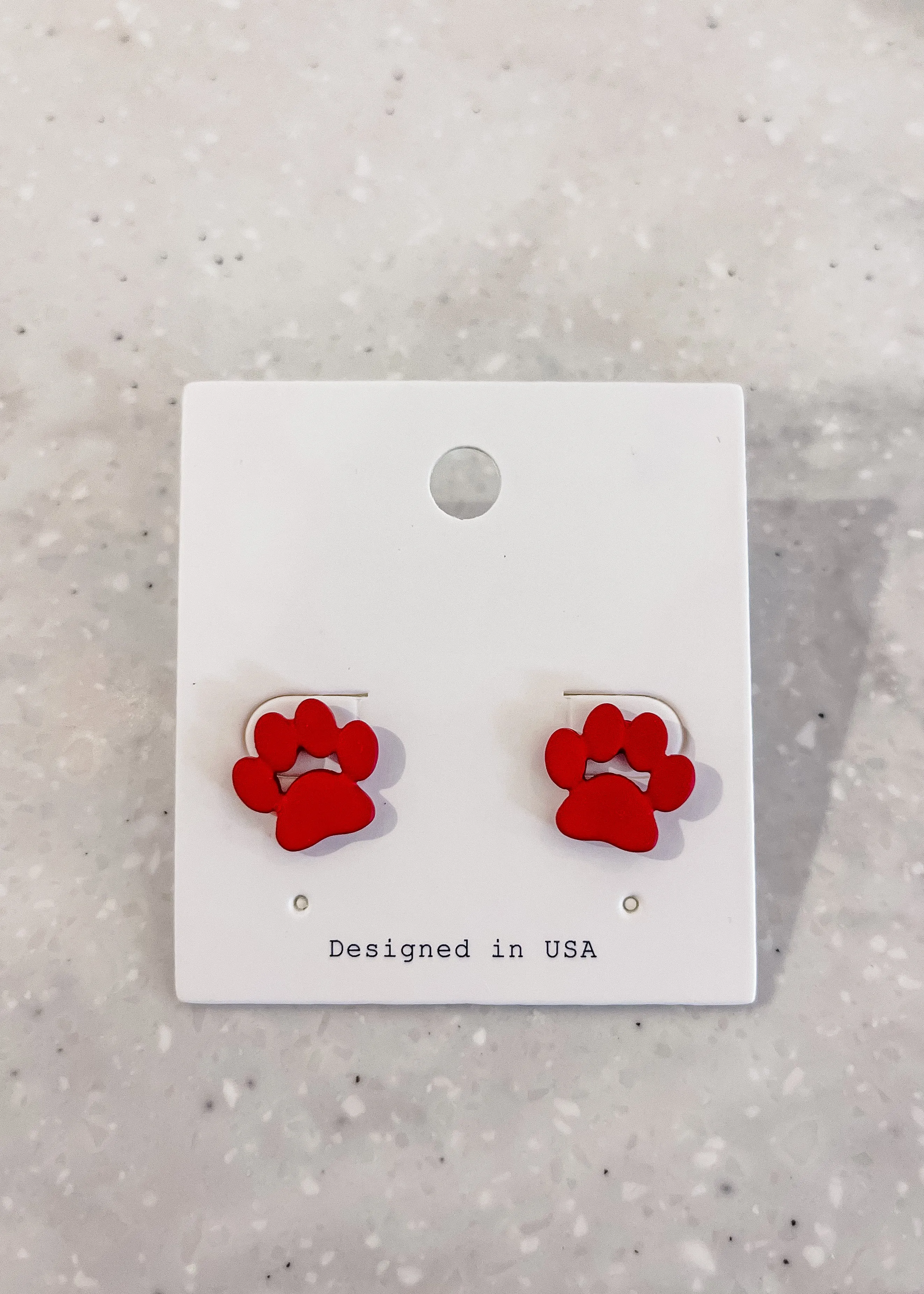 Coated Paw Studs