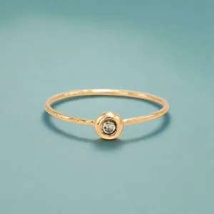 Cognac Diamond Ring