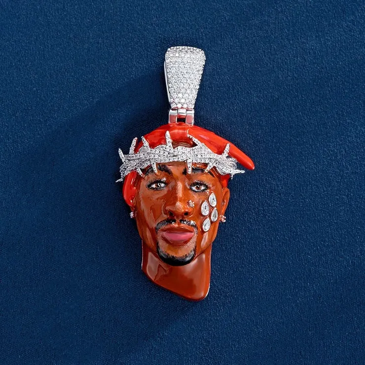 Custom Pendant Style - Tupac Shakur