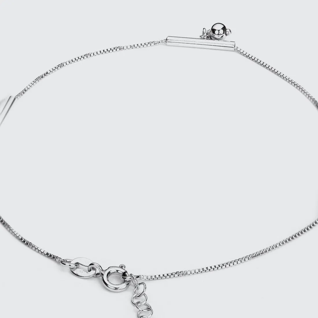 Dangling Charm 925 Silver Anklets