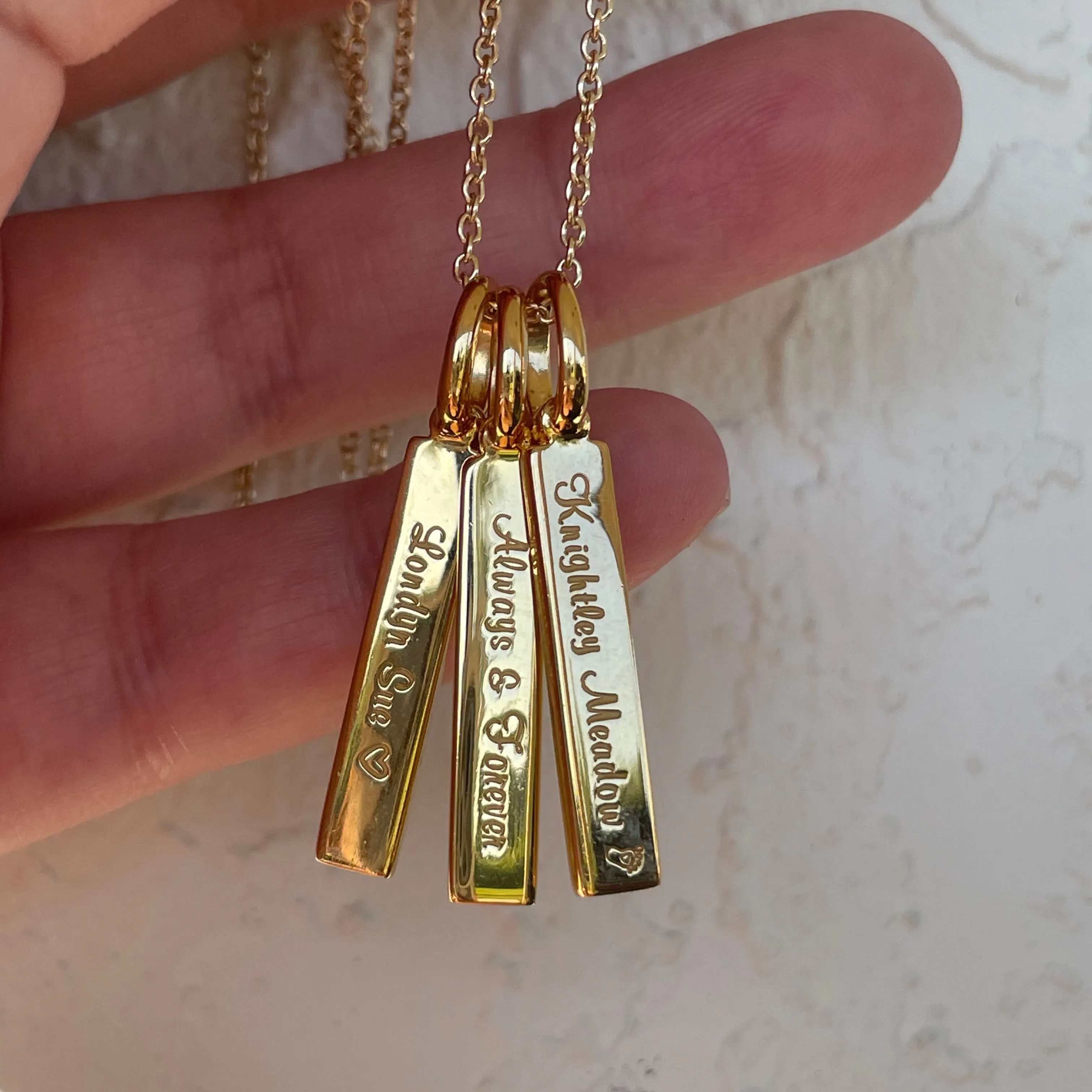 Double Bar Necklace