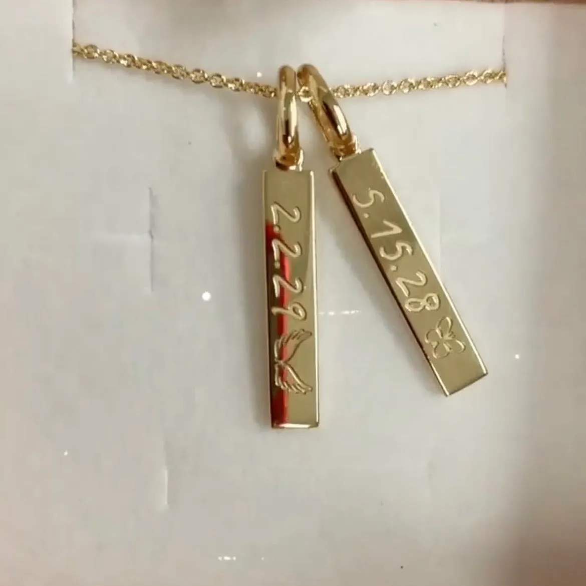 Double Bar Necklace