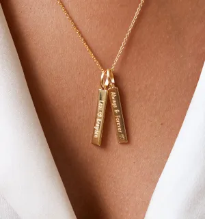 Double Bar Necklace