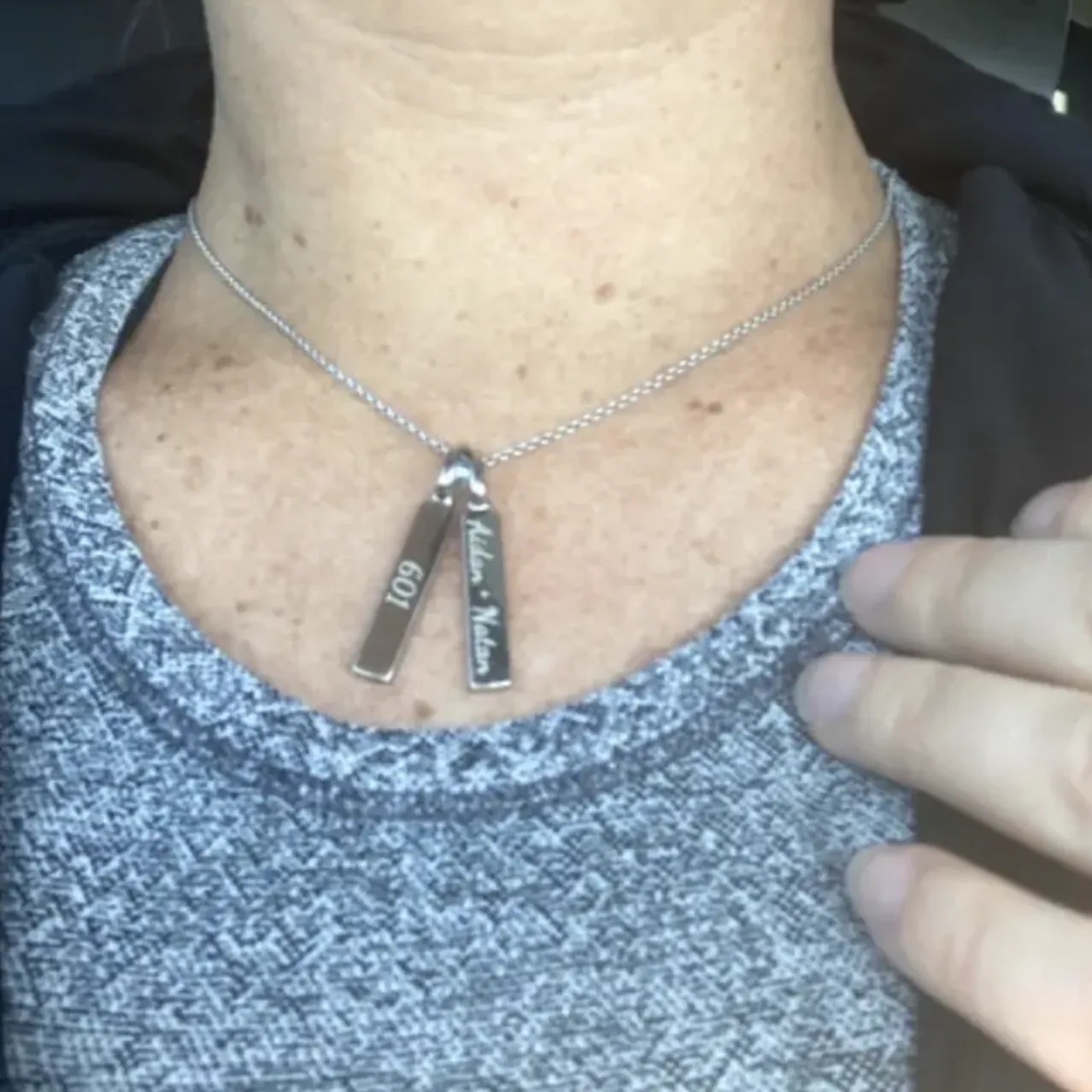 Double Bar Necklace