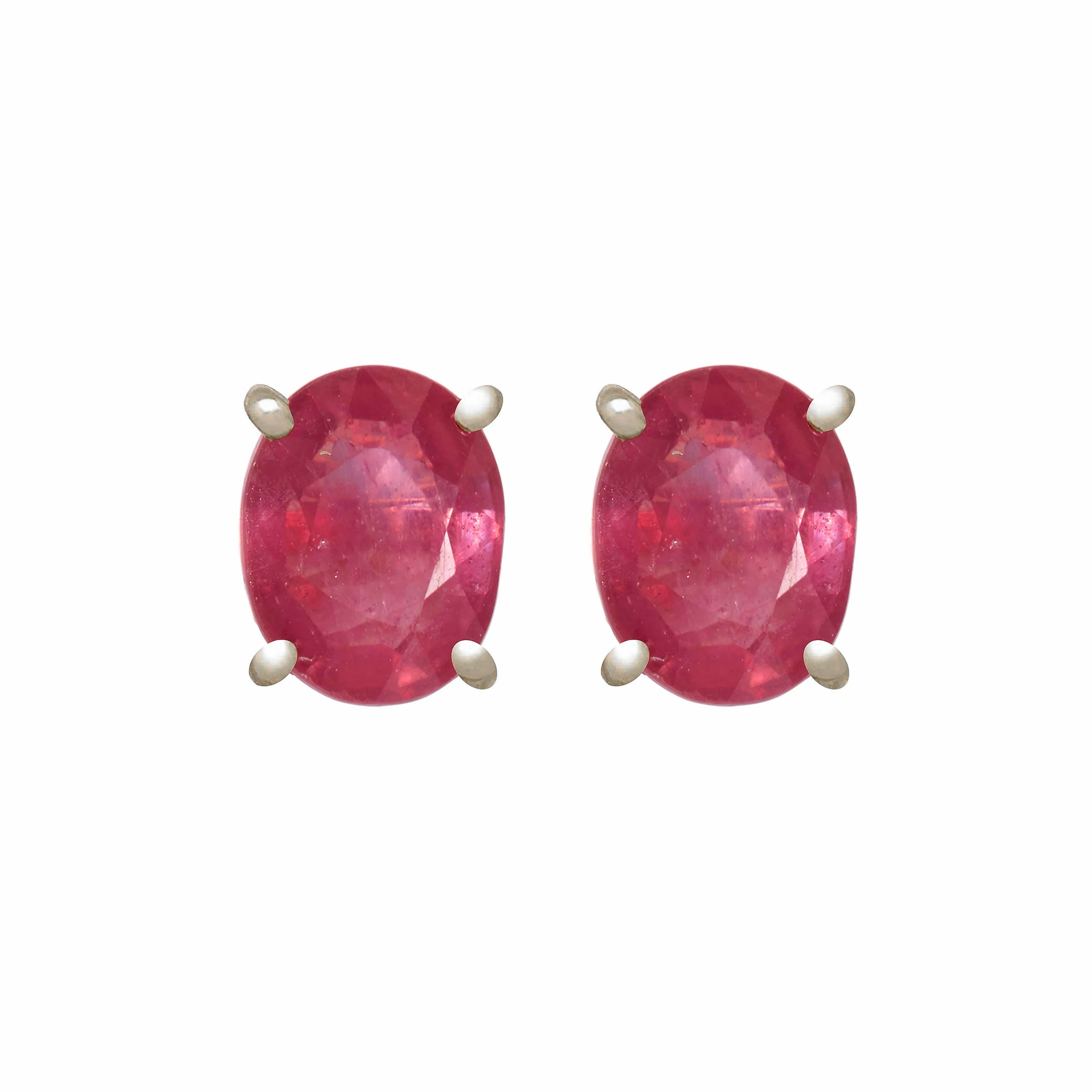 Earrings - Ruby Studs