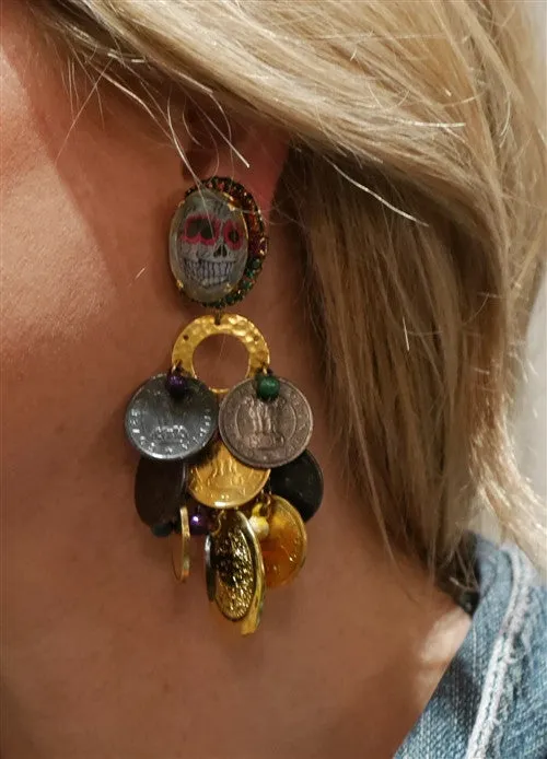 Erickson Beamon Eccentric Lady Earrings