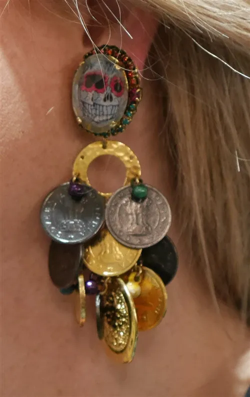 Erickson Beamon Eccentric Lady Earrings