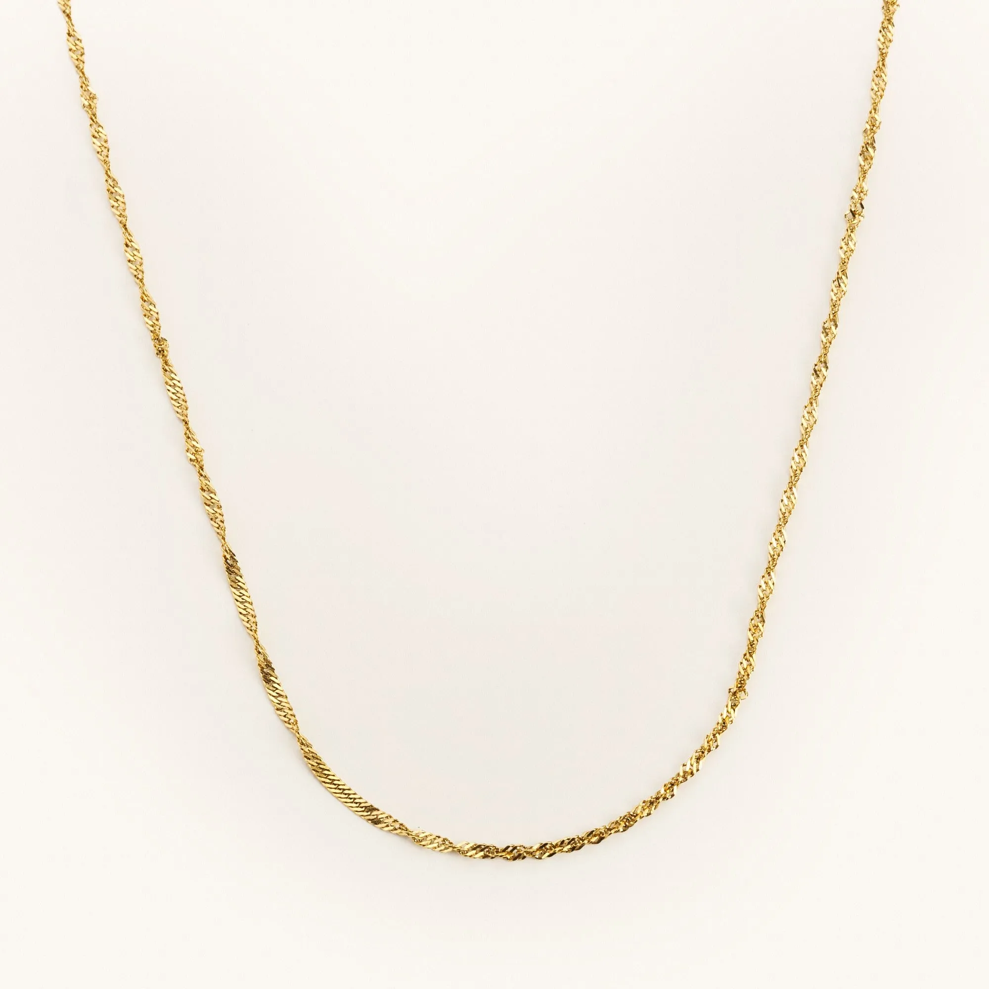 Fallon 14k Gold Filled Necklace {Waterproof}: Gold