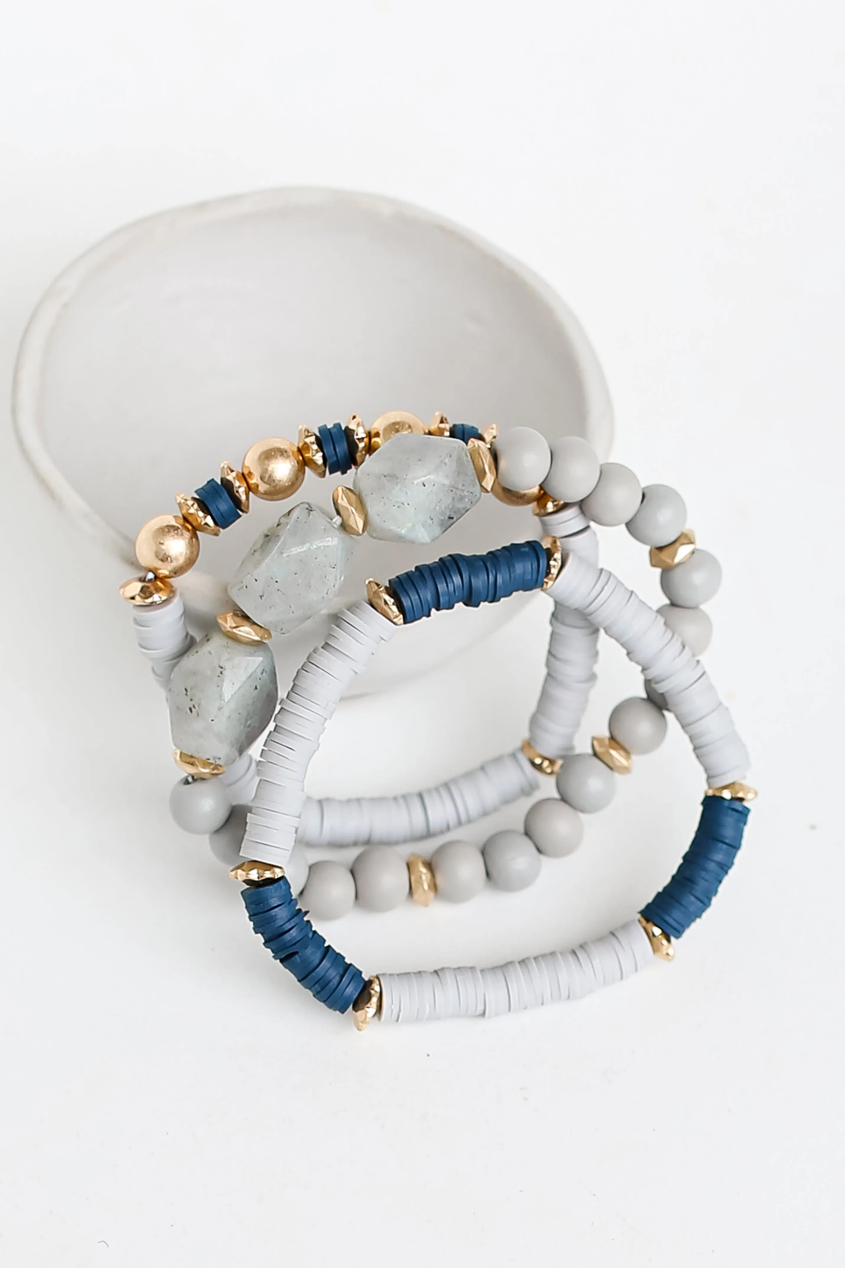 FINAL SALE - Gracie Beaded Bracelet Set