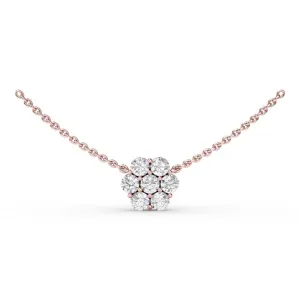 Floral Diamond Necklace