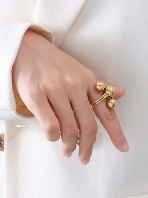 Geometric Star Shape Rings Accessories