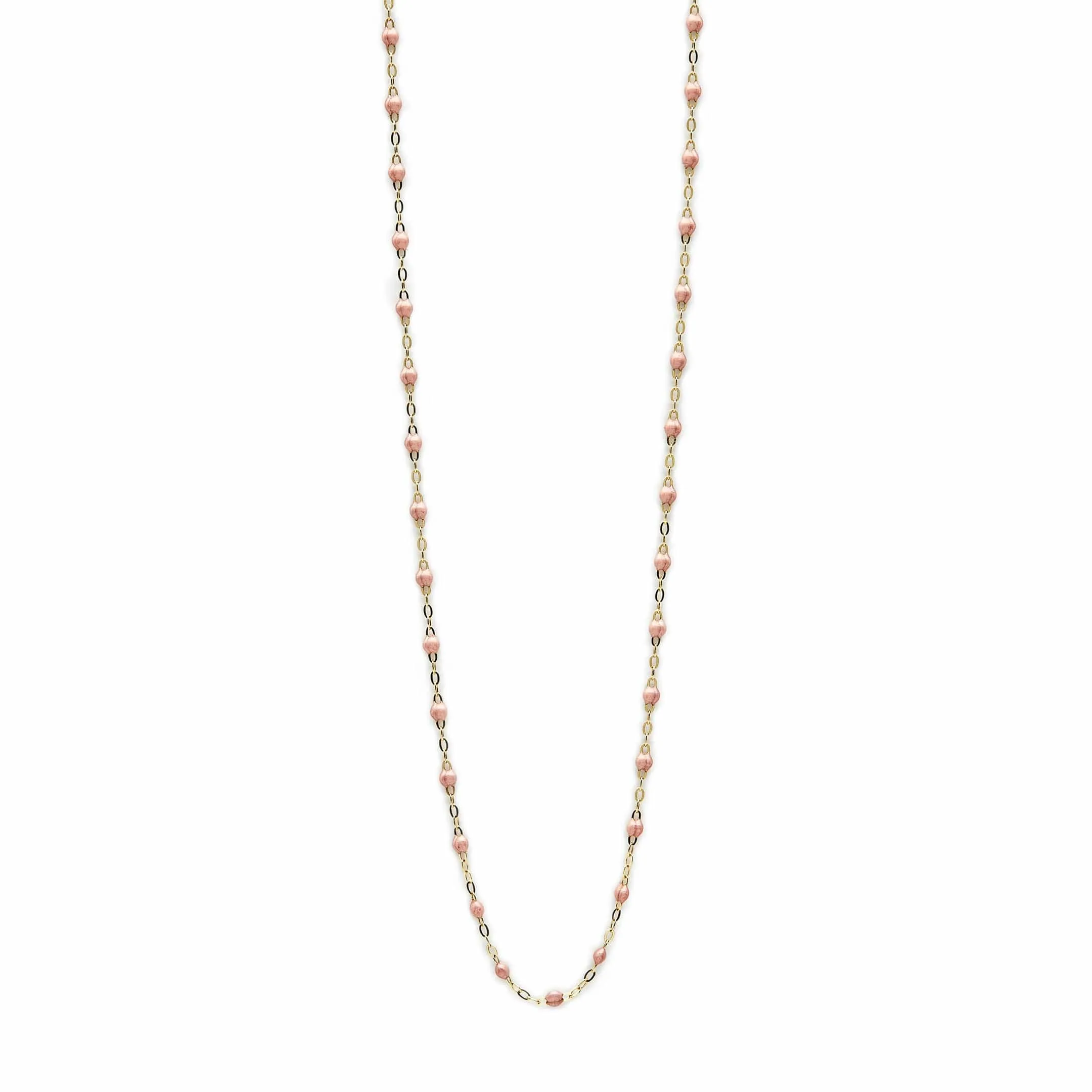 Gigi Clozeau Classic Yellow Gold Necklace in Blush