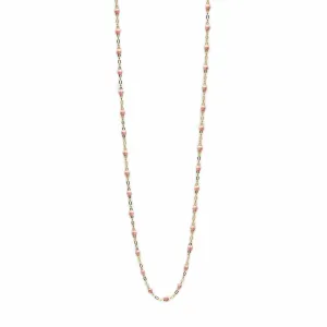 Gigi Clozeau Classic Yellow Gold Necklace in Blush