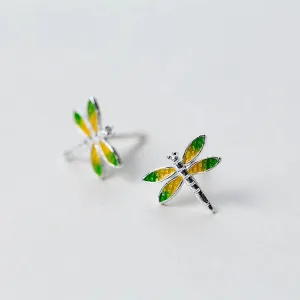 Glazing Dragonfly Mini Studs