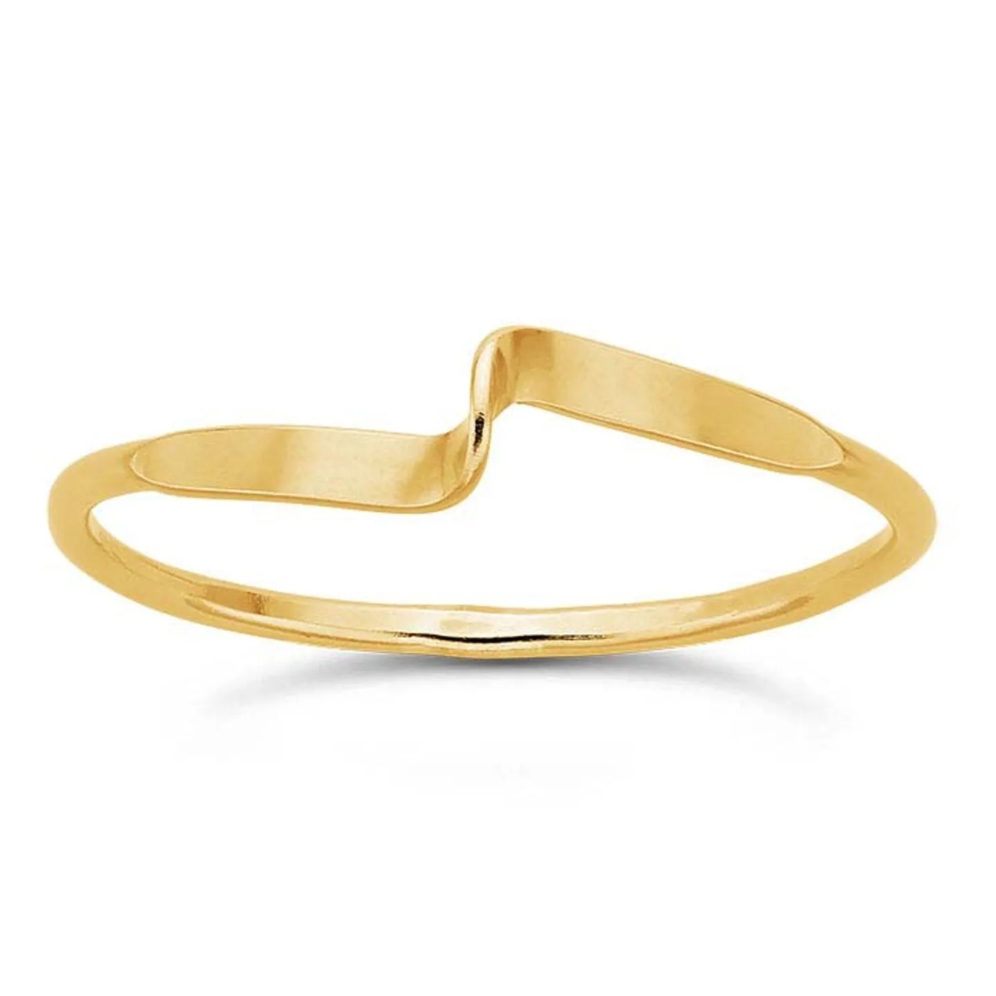 Gold Filled Twist Stacking Ring