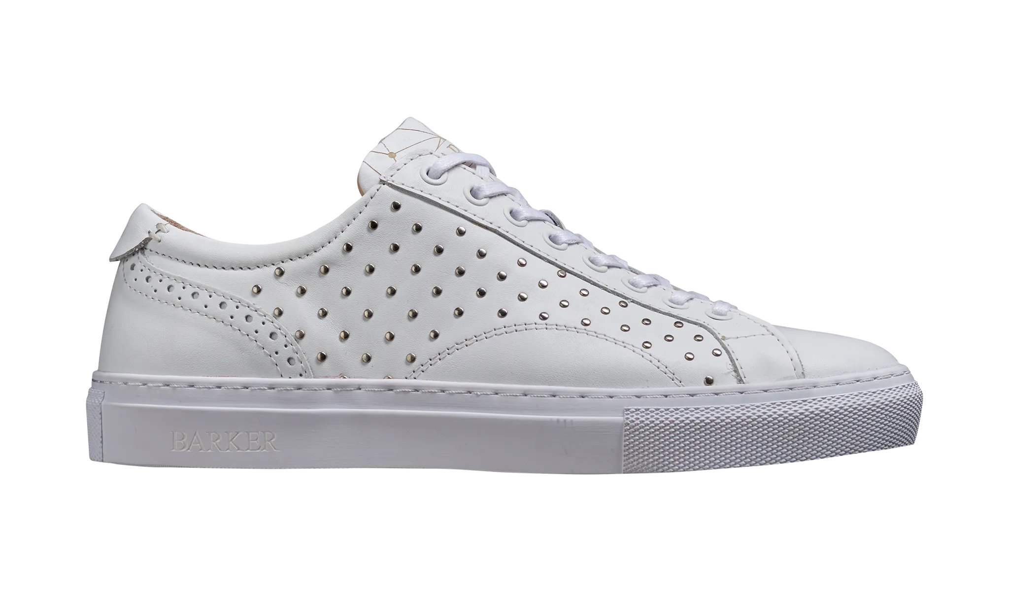 Isla - White Calf / Studs