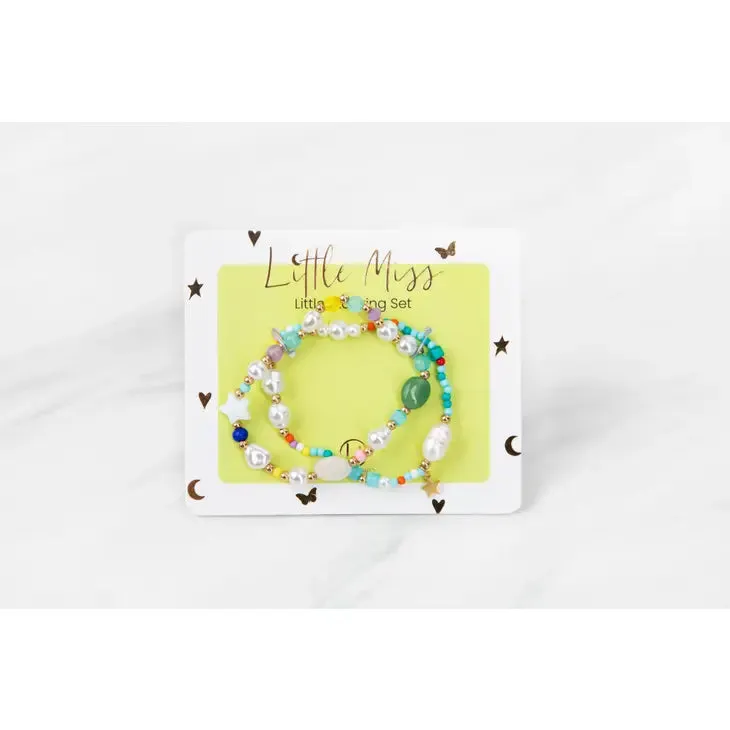 Little Miss Happy Bracelet - Gold Star Charm