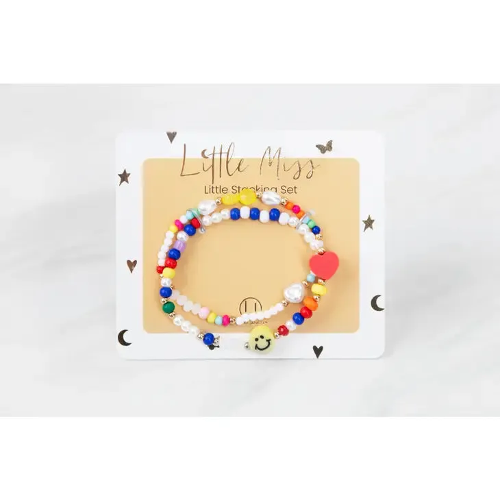 Little Miss Happy Bracelet - Smiley Face