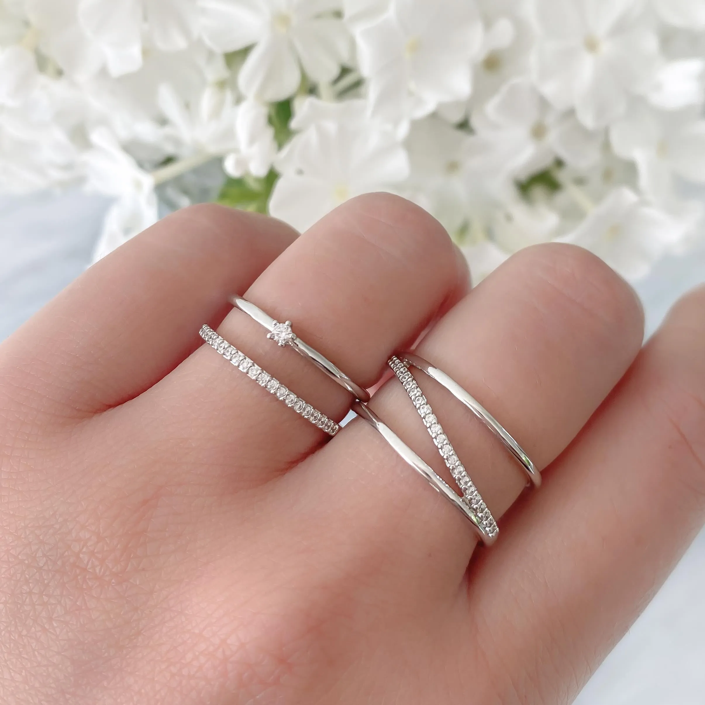 Lou Line Ring