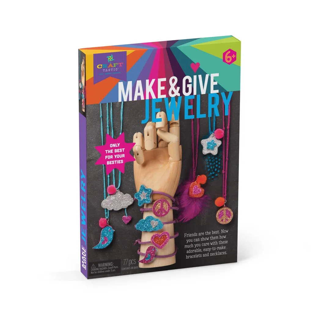 Make & Give Glitter Jewelry