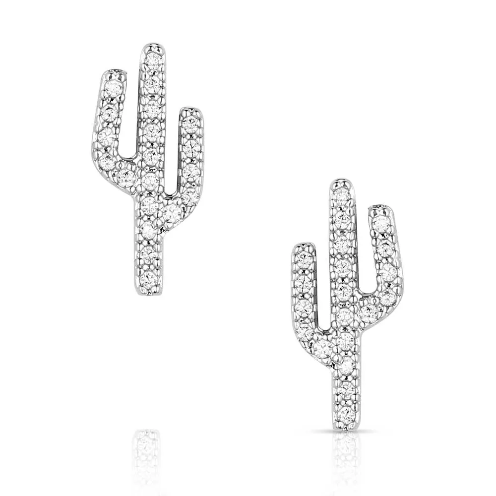 Montana Silversmith Sparkling Saguaro Earrings