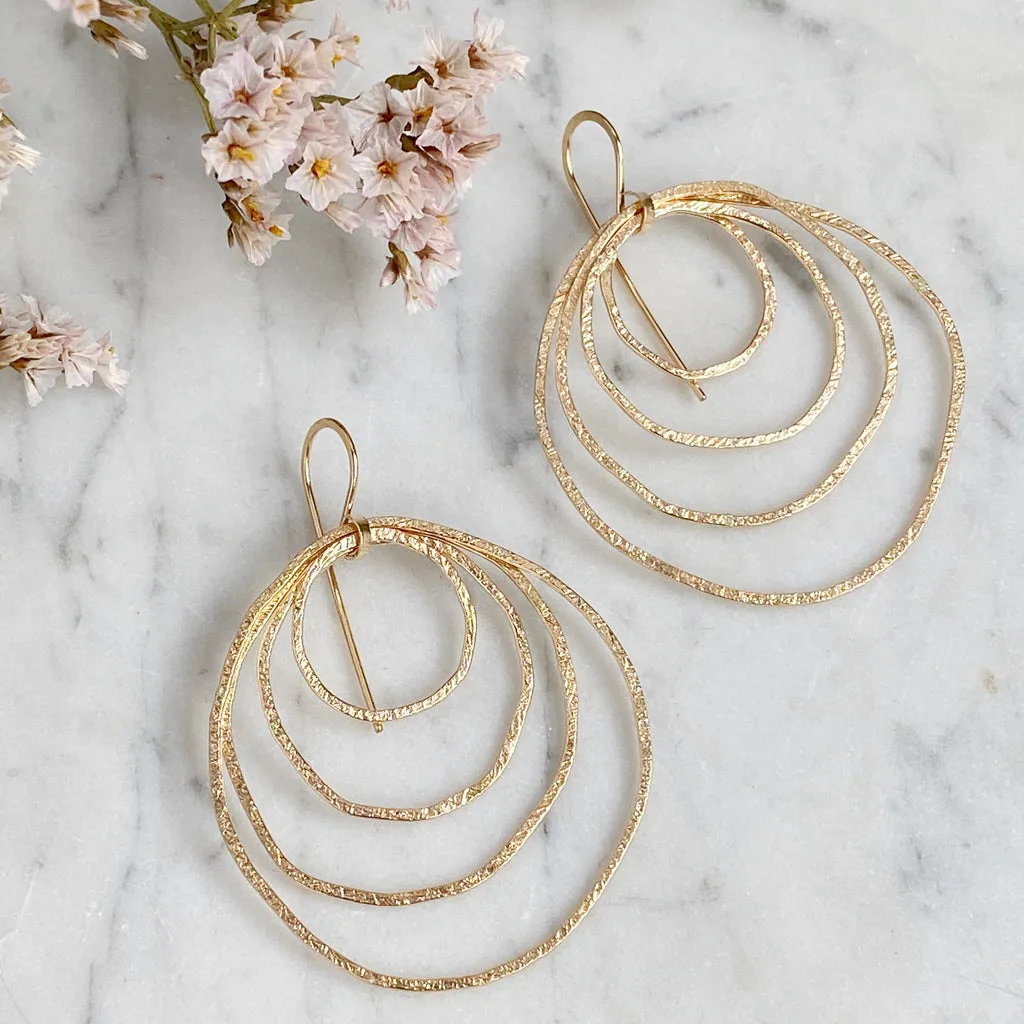 NEW! Ripple Drop Earrings by Shepherd's Run Jewelry