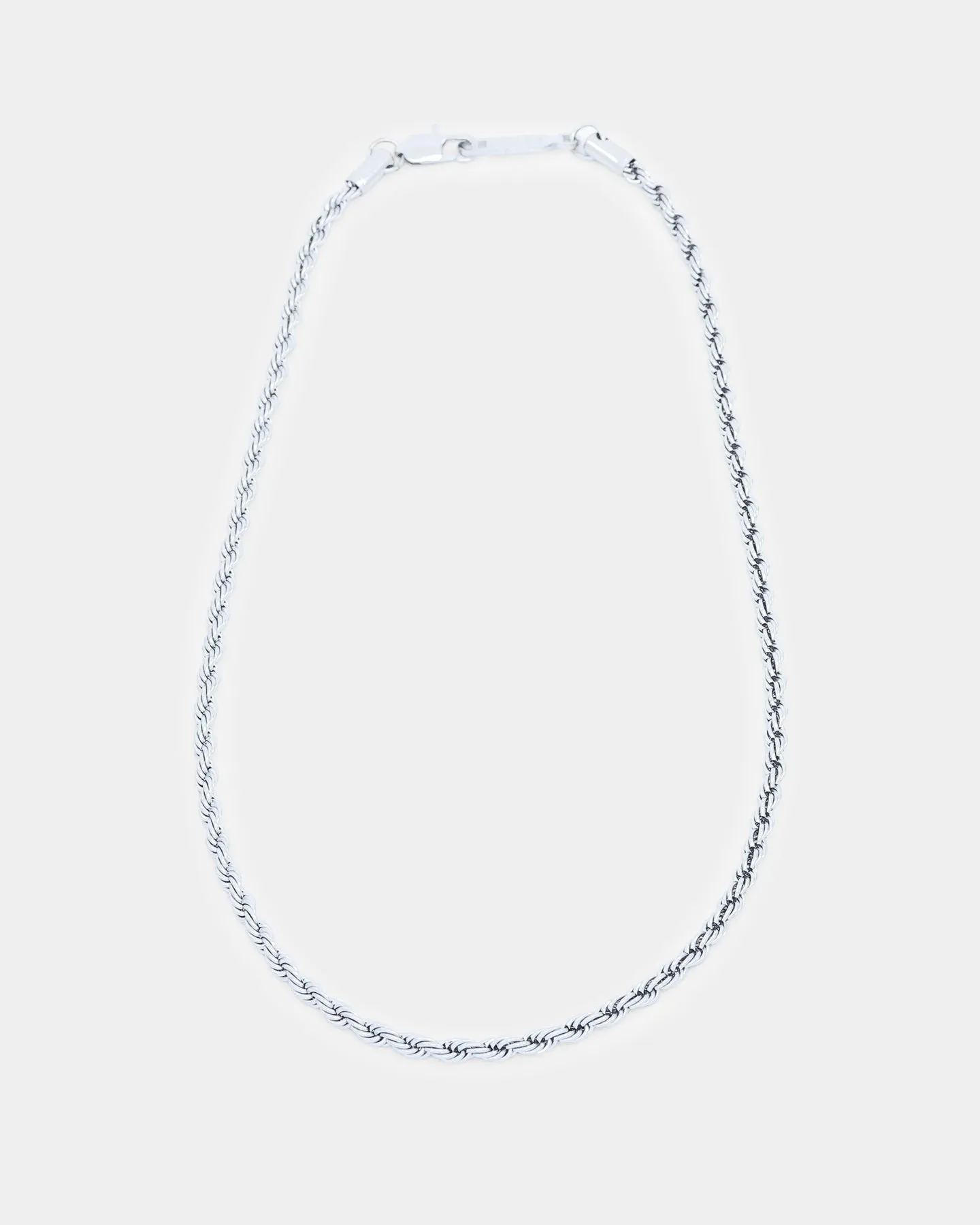 NXS 3mm Rope Chain White Gold