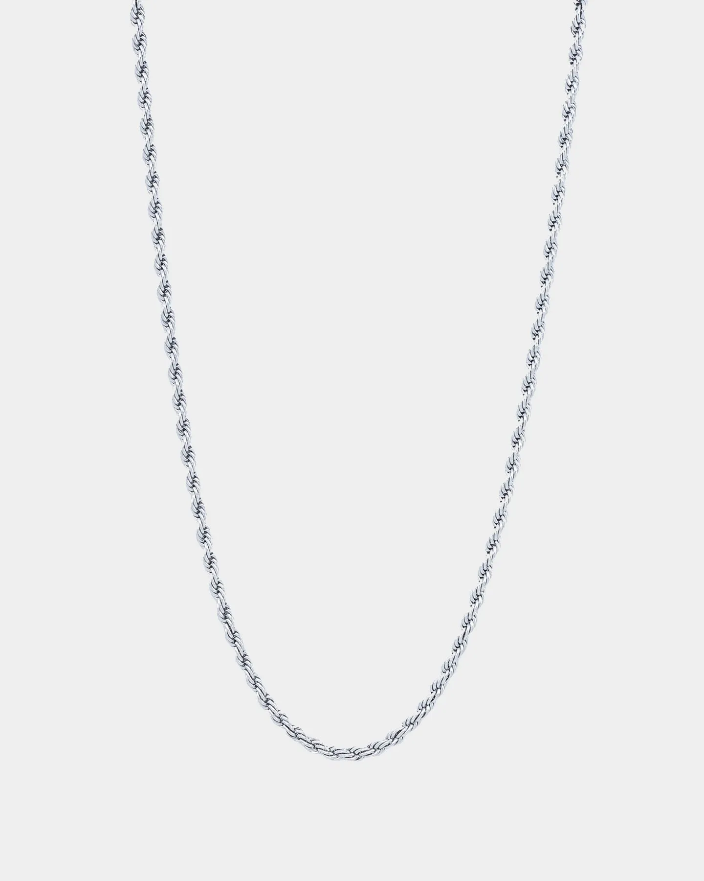 NXS 3mm Rope Chain White Gold