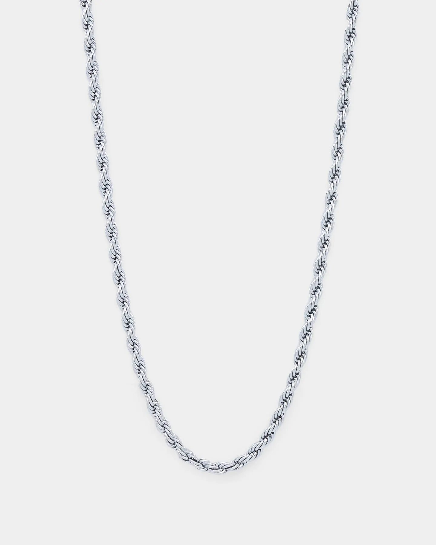 NXS 4mm Rope Chain White Gold