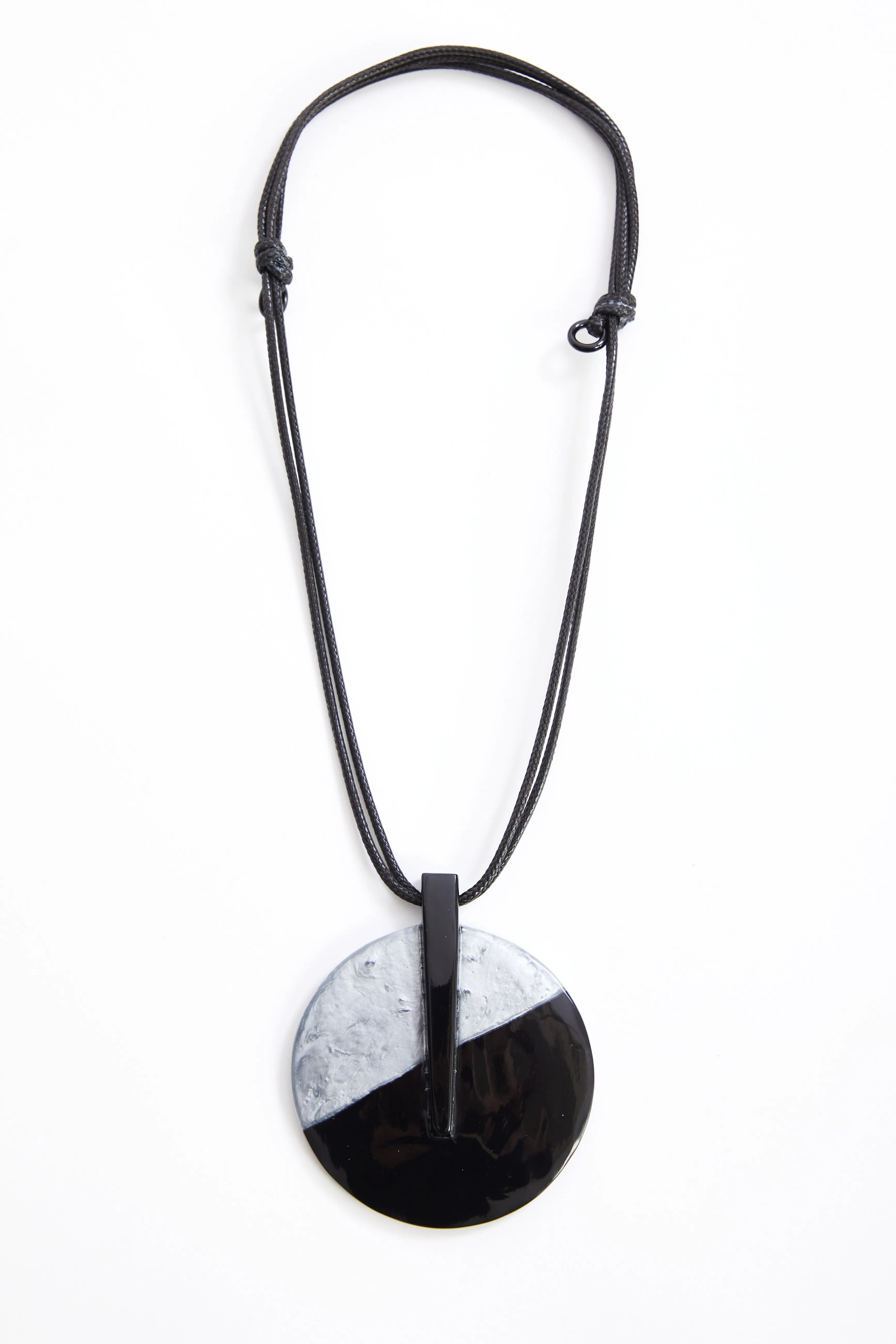 Ora 2 Tone Disc Necklace