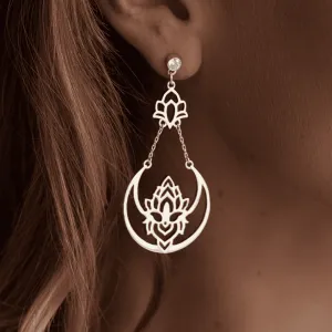 Paradise Lotus Earrings