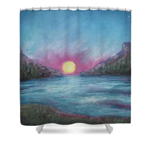 Peace of Passion - Shower Curtain