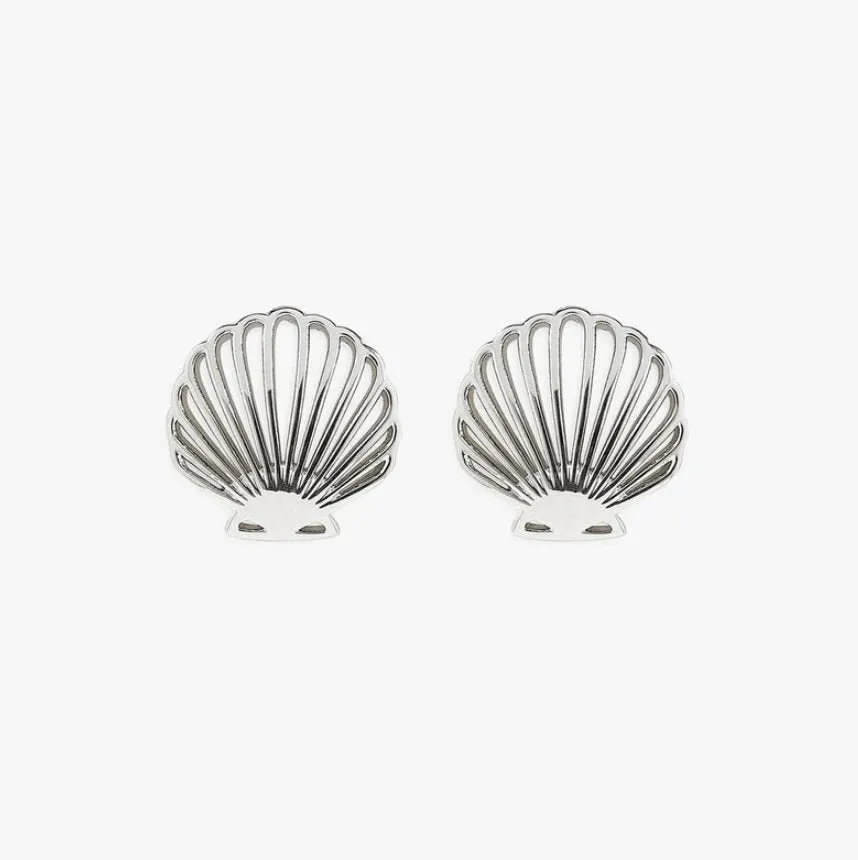 Pura Vida Shell Stud Earring