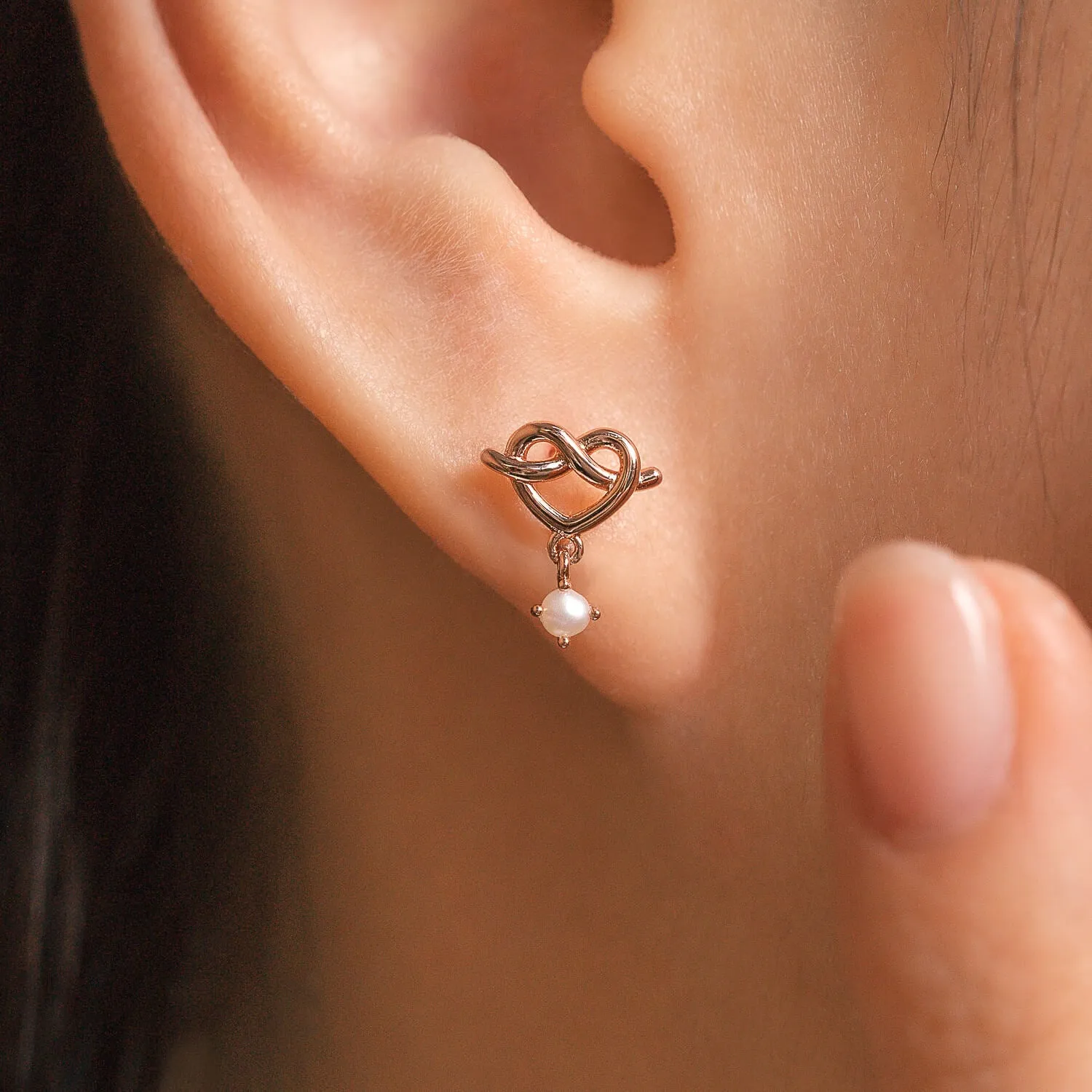 Rose Gold Jubilee Studs