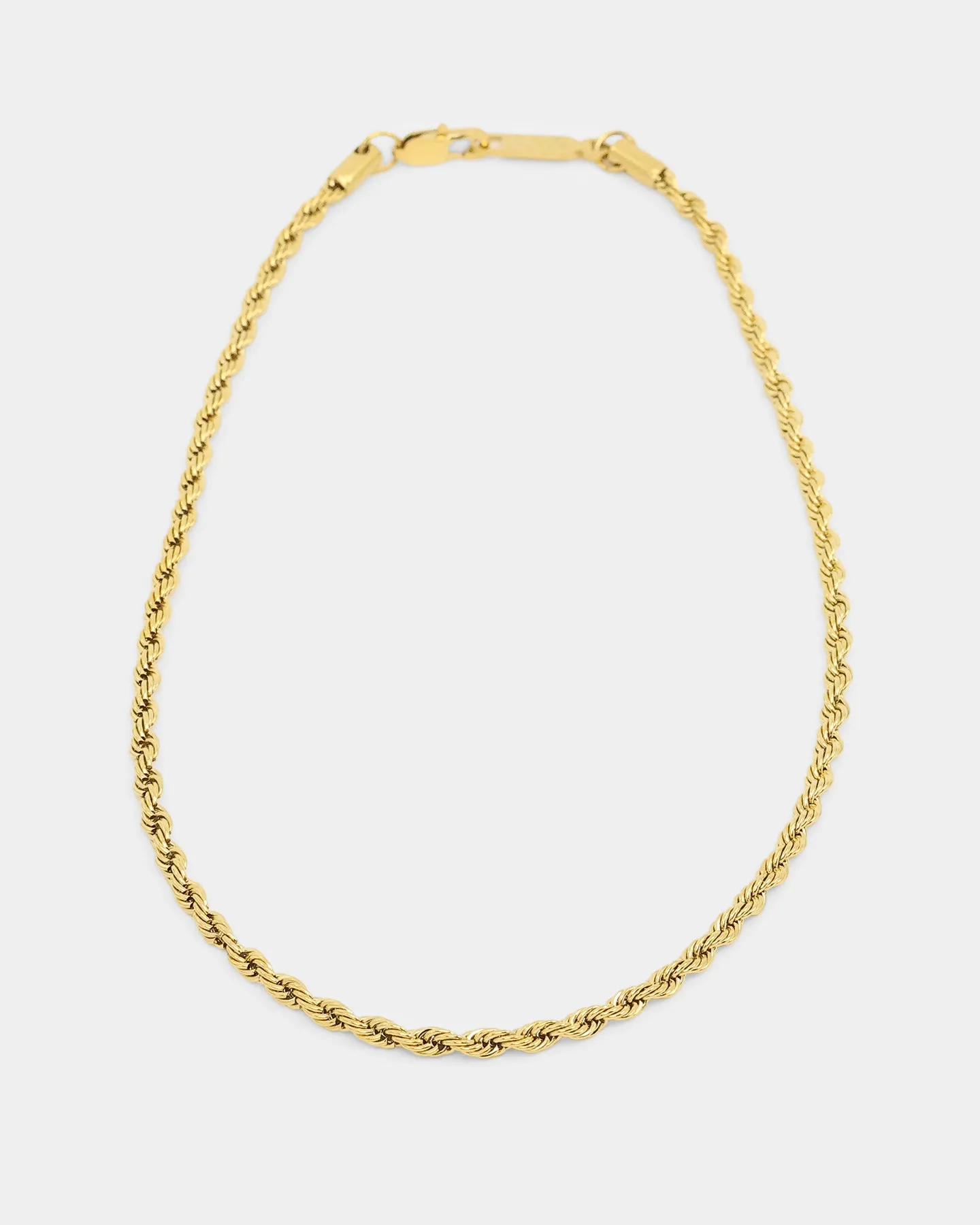 Saint Morta 4mm Rope Chain Gold