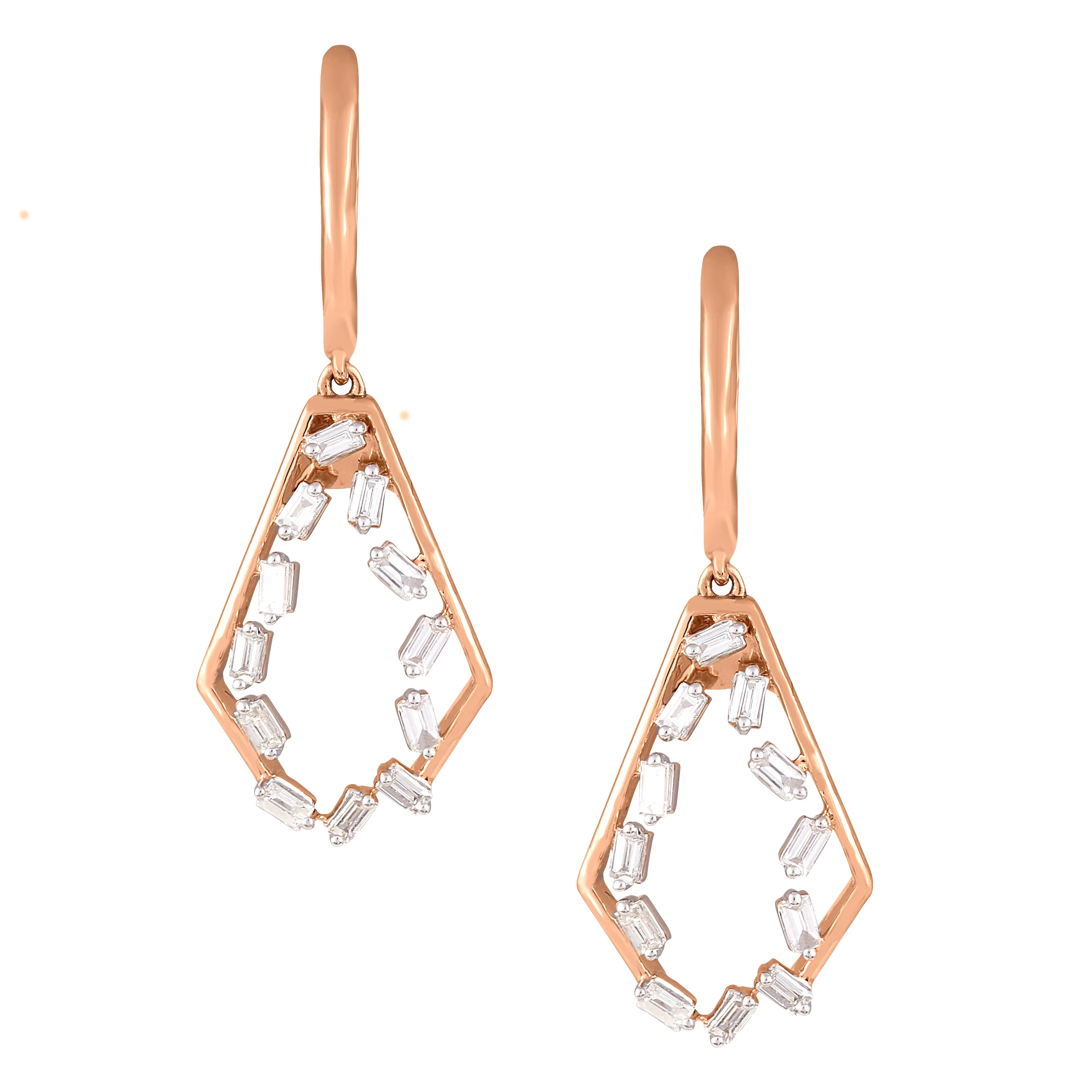 Scatter Waltz Eccentric Diamond Earrings